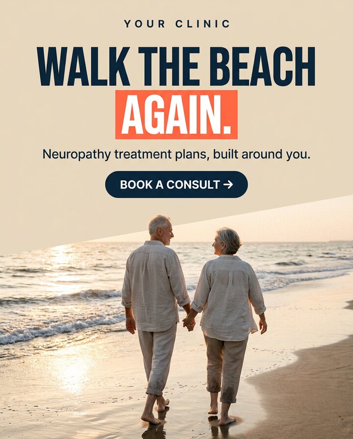 Concept Neuropathy ad for a sample clinic
