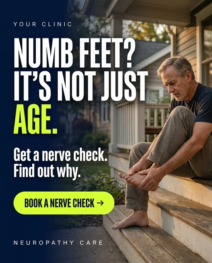 Concept Neuropathy ad for a sample clinic