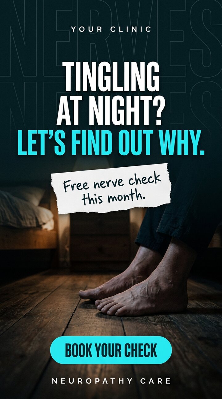 Concept Neuropathy ad for a sample clinic